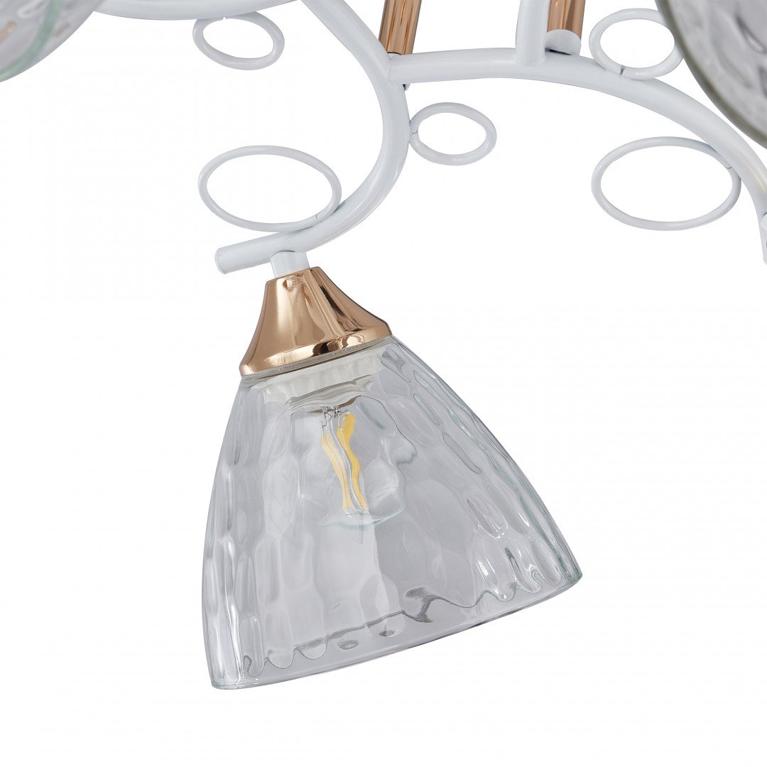 321395/5A WH+FG Потолочная люстра Arte Milano AMALFI 321395/5A WH+FG