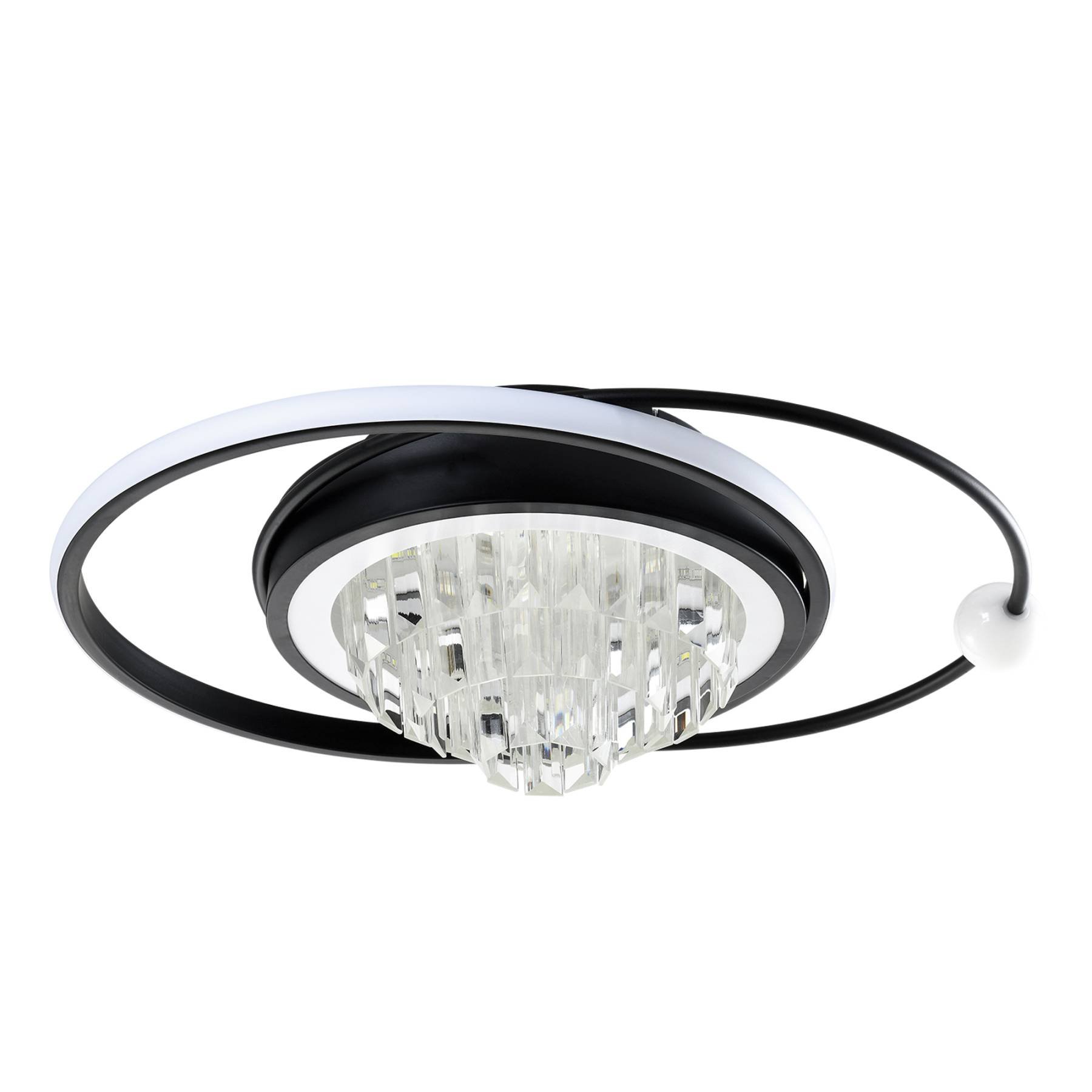 L8023-450 BK Потолочная люстра L LED4U L8023-450 BK