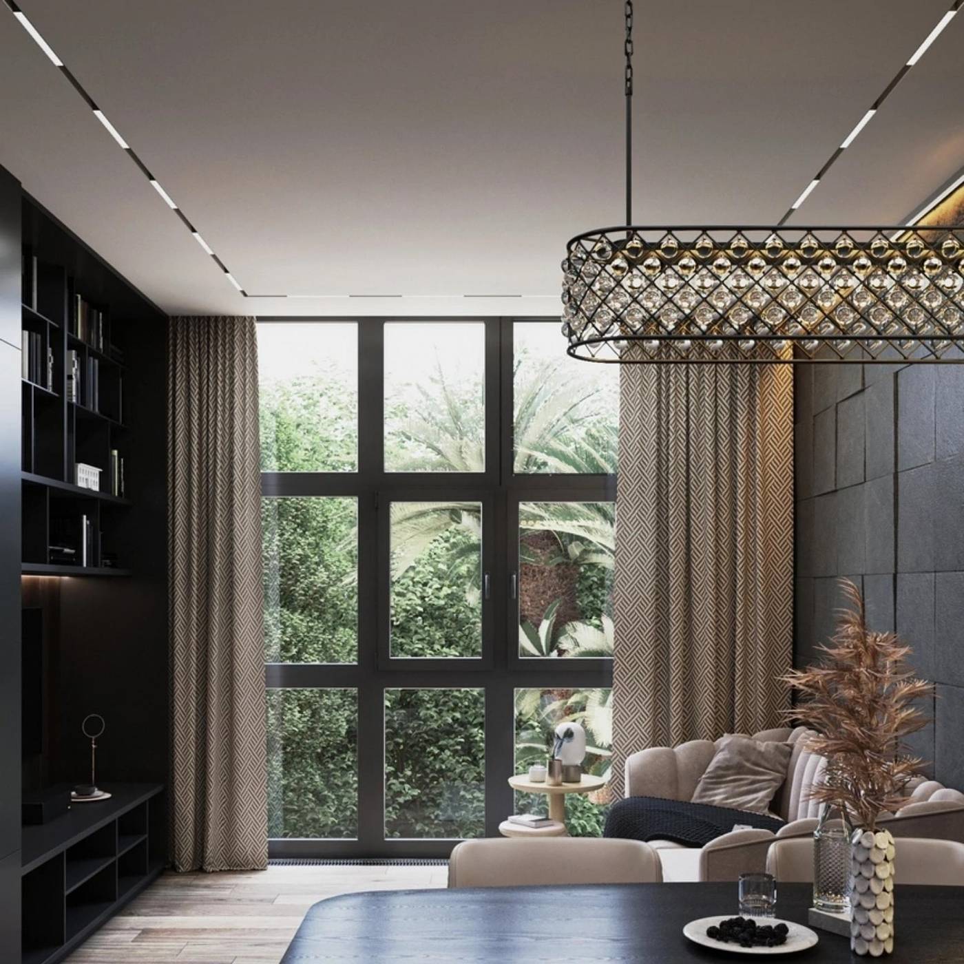 Трековый светильник Uniel ULB-M70-12W/4000K/35 BLACK