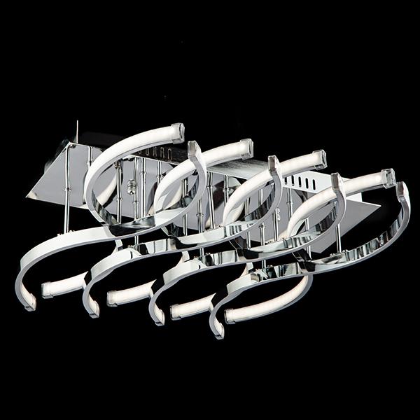 90051/8 хром Потолочный LED светильник Eurosvet Plisse 90051/8 хром