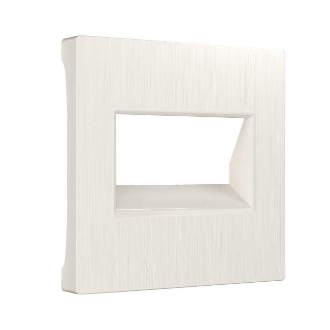 W1191113/ Накладка для двойной розетки Еthernet RJ-45 (перламутровый рифленый) Werkel W1191113/ Накладка для двойной розетки Еthernet RJ-45 (перламутровый рифленый)