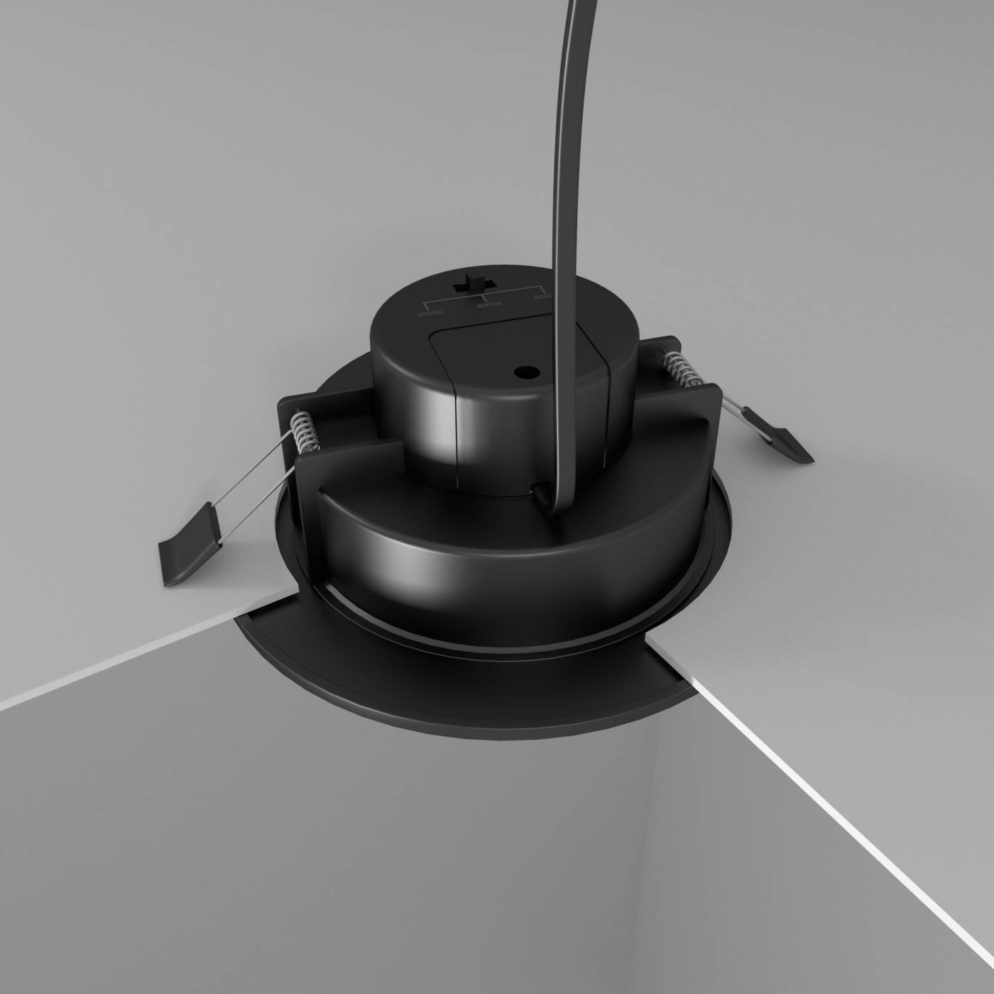 7WCCT черный Встраиваемый светильник Interiorlight 7WCCT черный