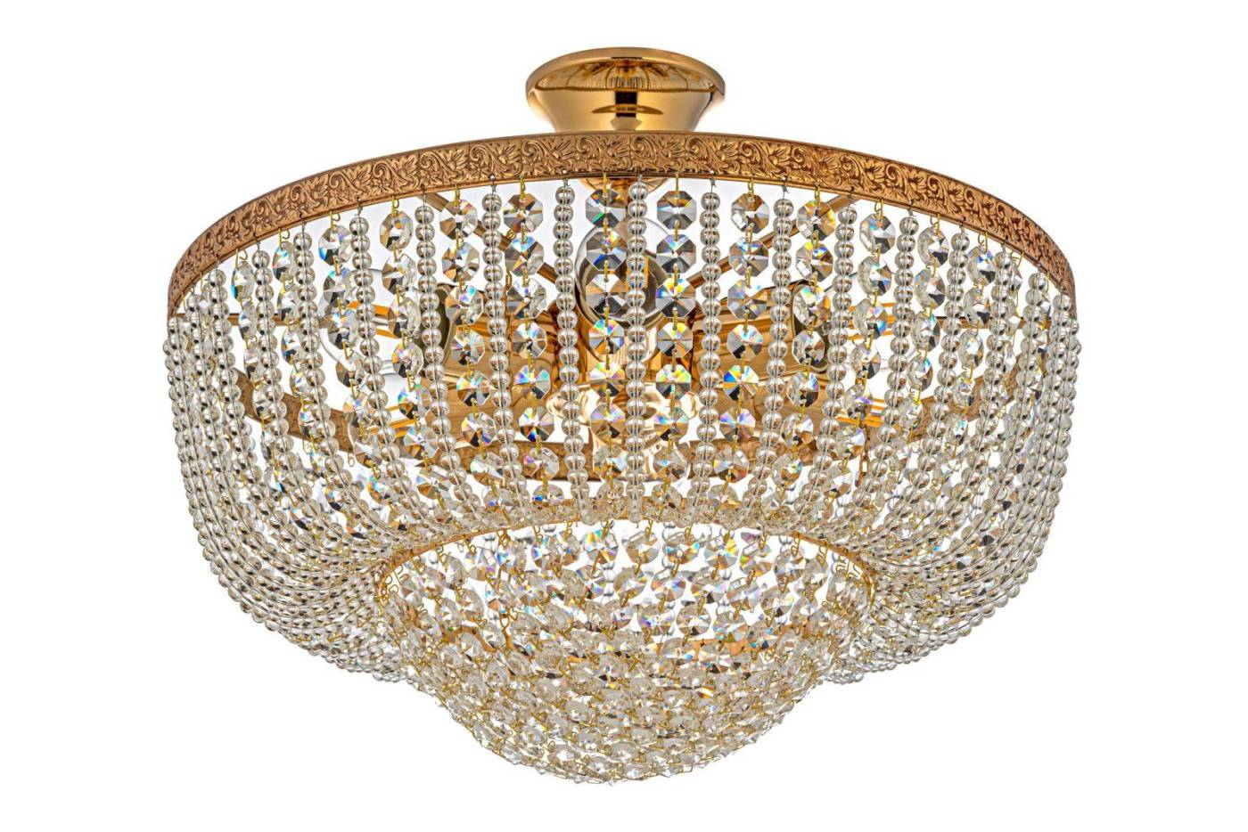 Потолочная хрустальная люстра Arti Lampadari Favola Favola E 1.3.40.502 G