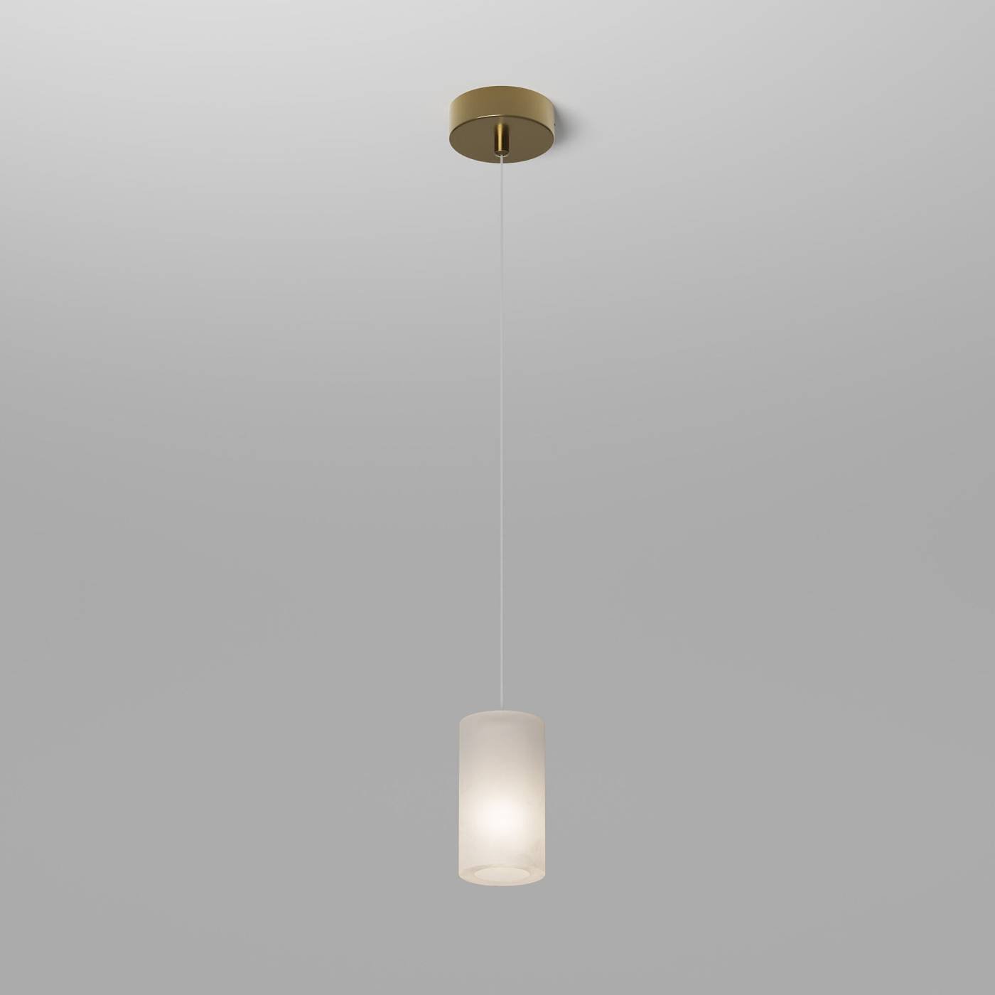 Светильник подвесной Eurosvet Marba 304052 алебастр / латунь