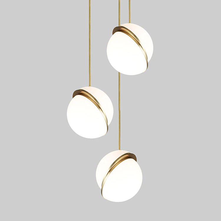 Светильник подвесной Delight Collection Crescent 9182P/3S brass