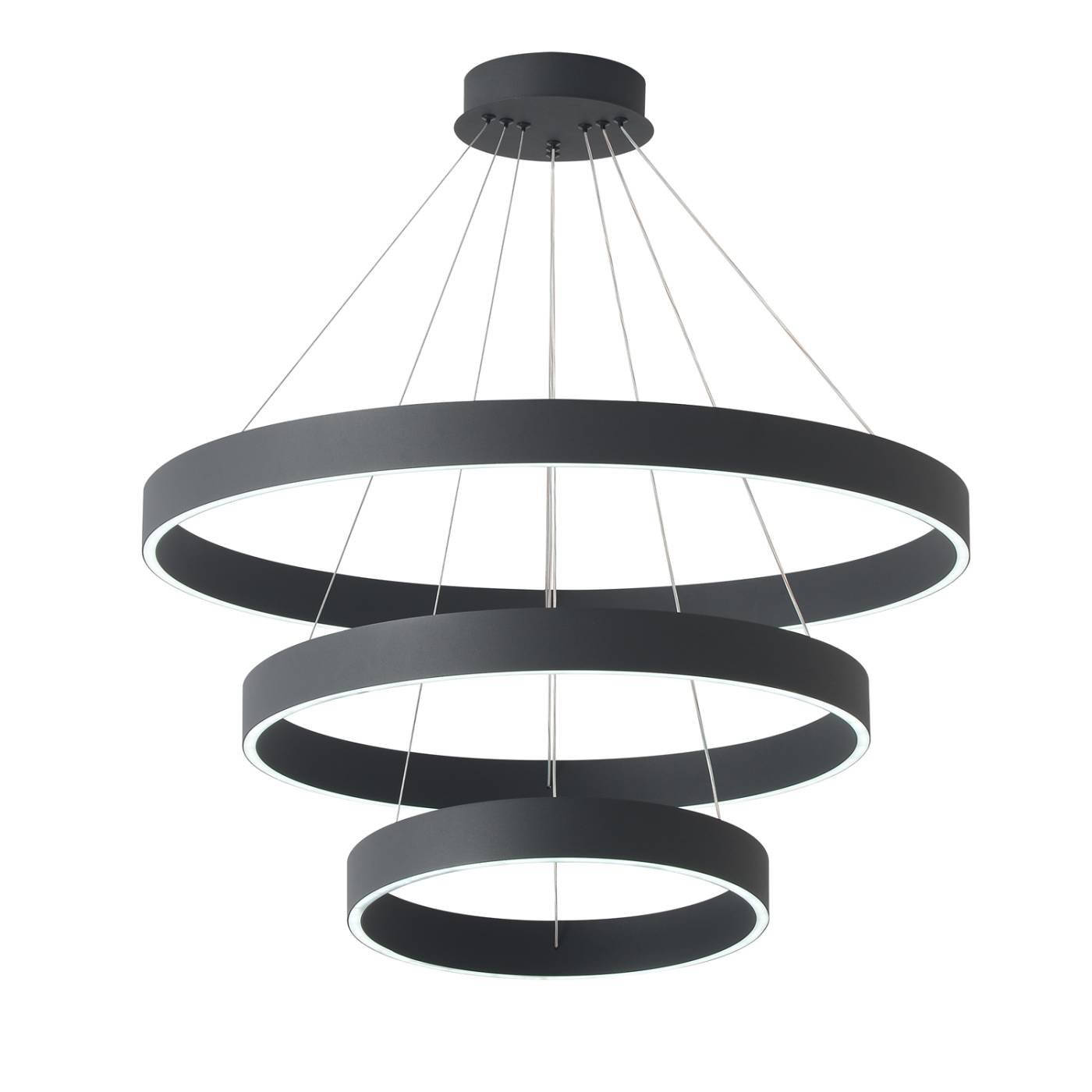 TRON SP158W LED BLACK Подвесная люстра Crystal Lux Tron TRON SP158W LED BLACK