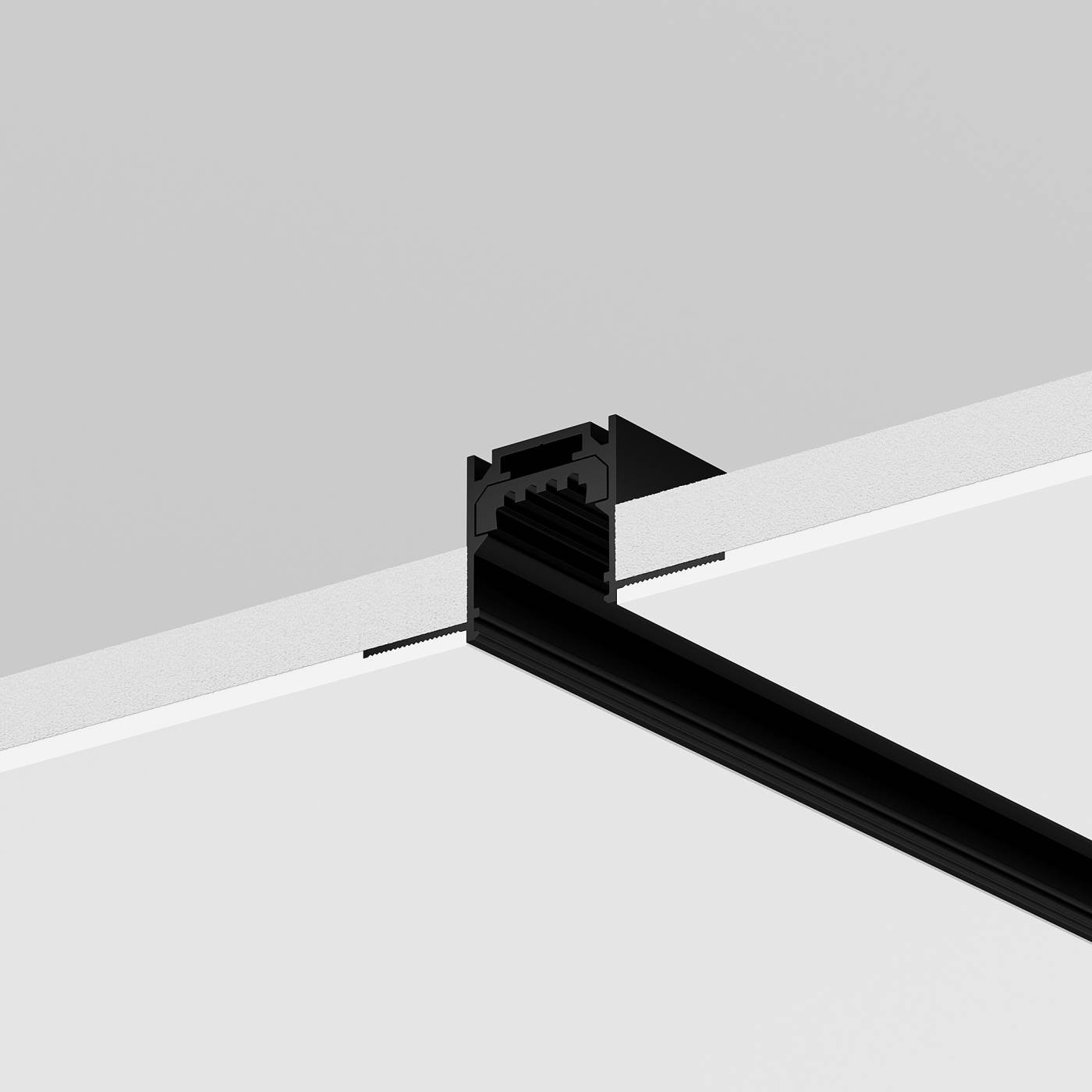 Профиль 3м Exility IP встраиваемый Maytoni Профиль для уличной трековой системы Exility IP O-TR002BF-P-B3M