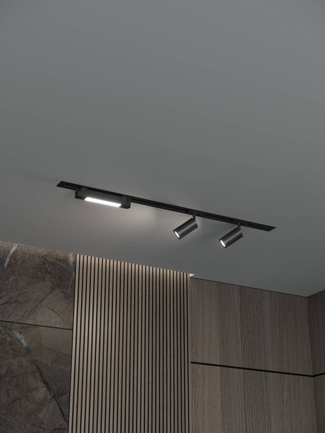 HSBL_kompl_S005_VI1B4K Трековая система Skylite №5 Hesby Lighting HSBL_kompl_S005_VI1B4K