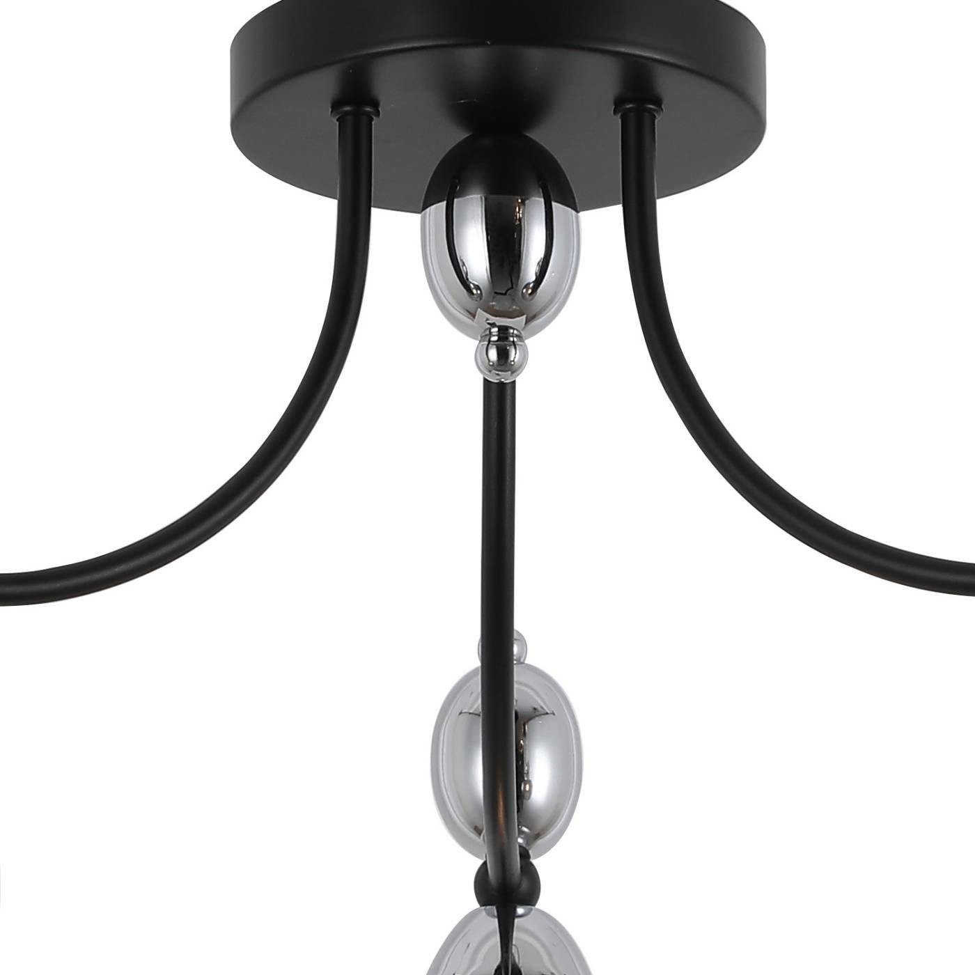 Потолочная люстра ILLUMICO IL8258-3COU-79 BK CR