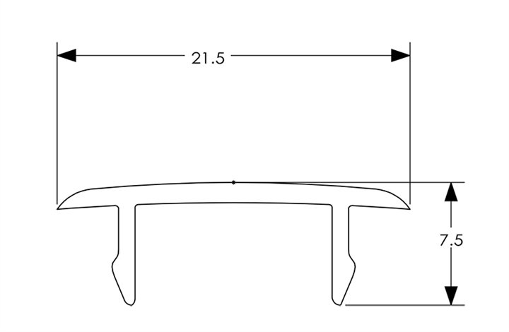 Накладка для шинопровода Deko-Light D Line 710079