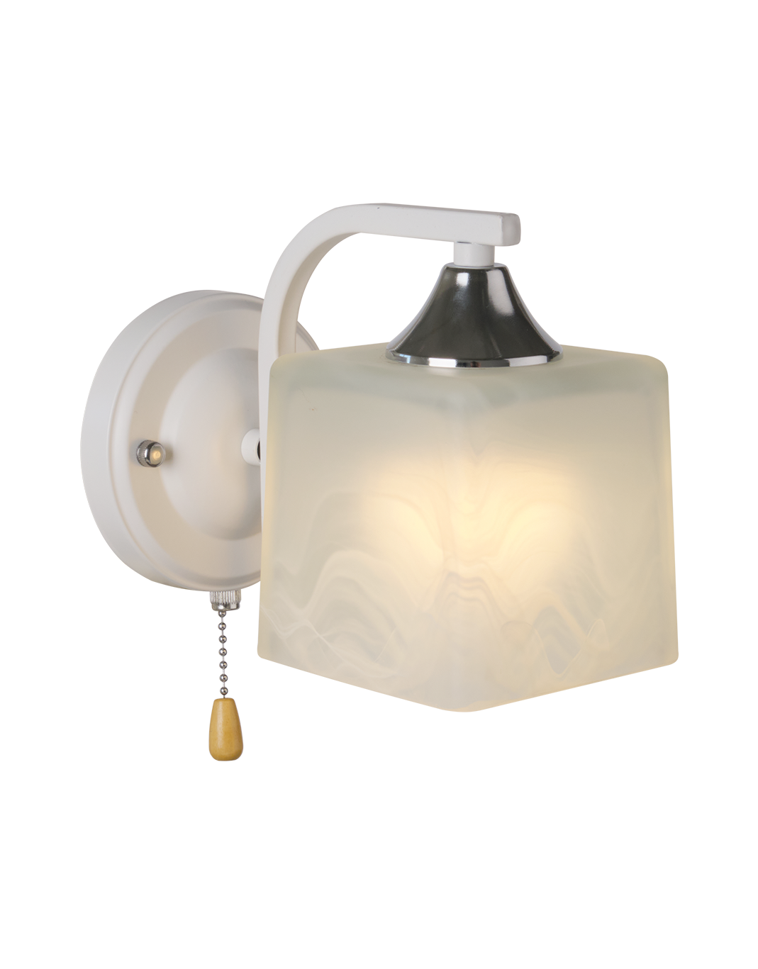 Настенное бра Мелодия Света Cube P6520-1W WT 000028847