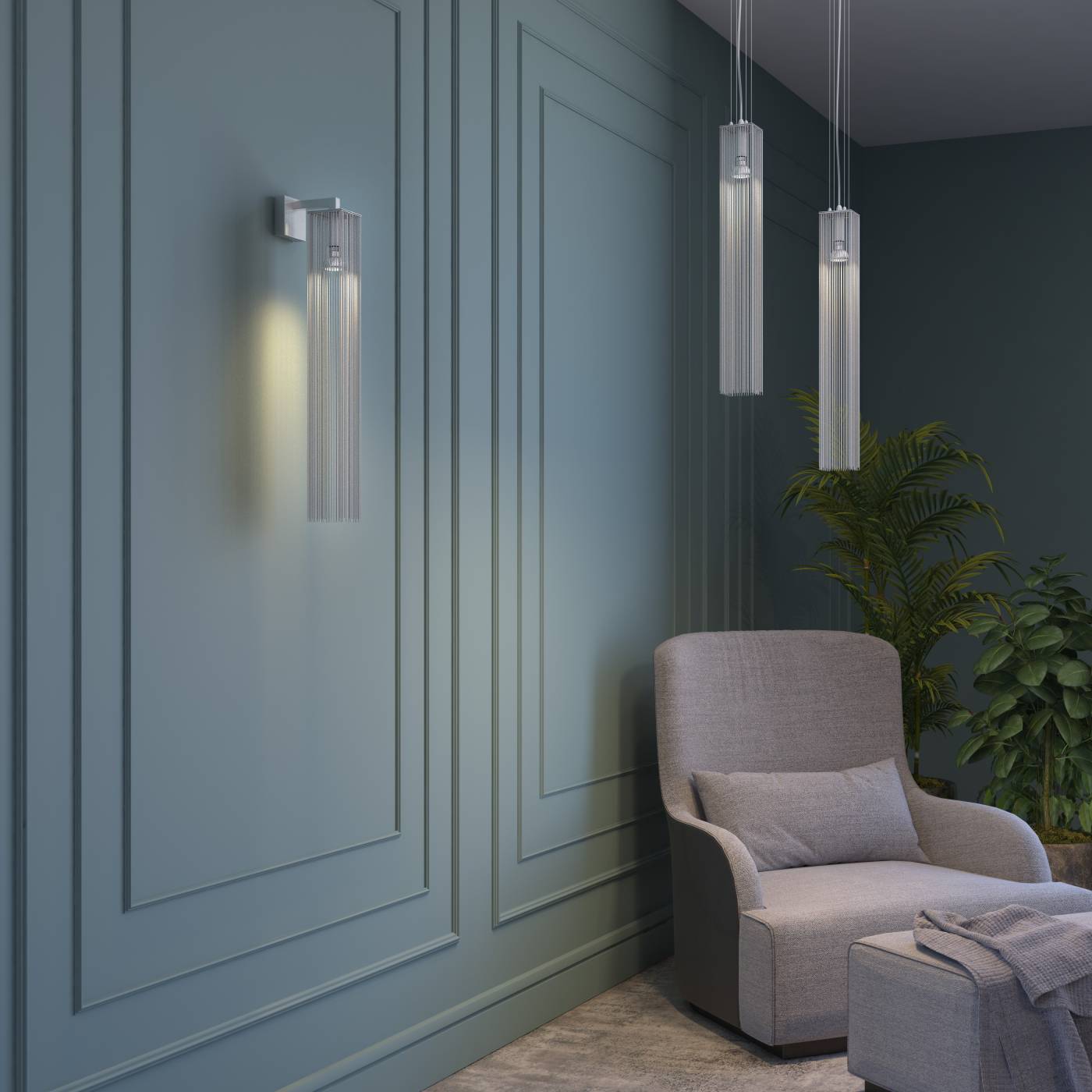 4138/1 Светильник подвесной Odeon Light Luigi 4138/1