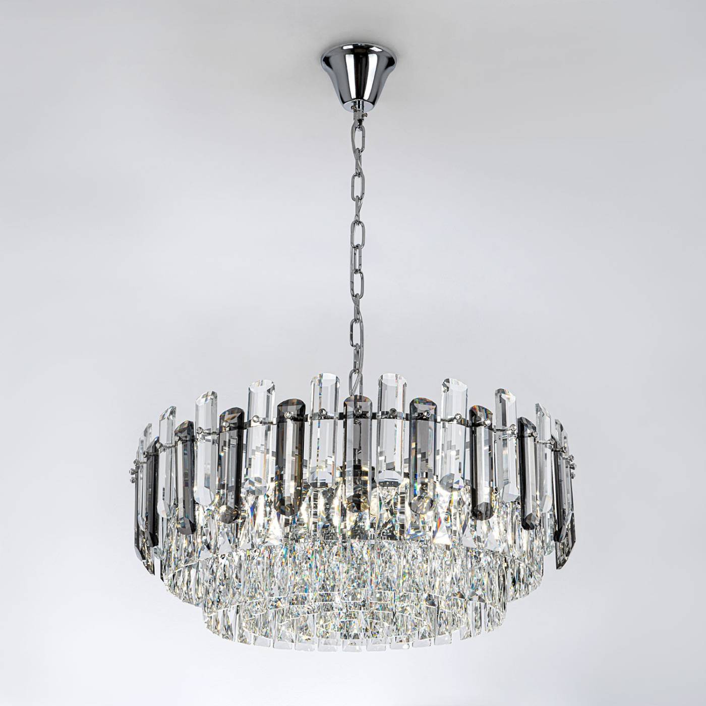 ML.9006.12 CR-SM Подвесная люстра ML Modelux ML.9006.12 CR-SM