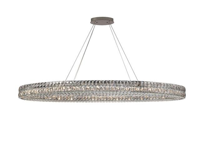 8550/160 C oval chrome Подвесная люстра Newport Elizabeth 2 8550/160 C oval chrome