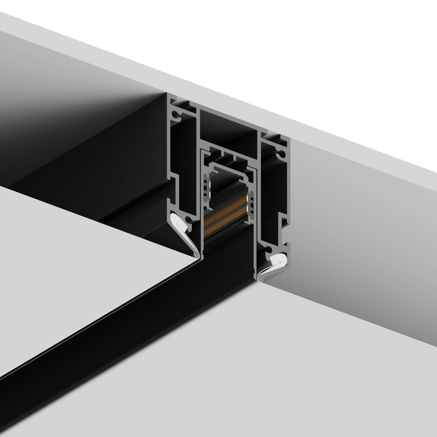 Шинопровод под натяжной потолок-1м,Hesby Lighting ElDeko HSBL_0072_1