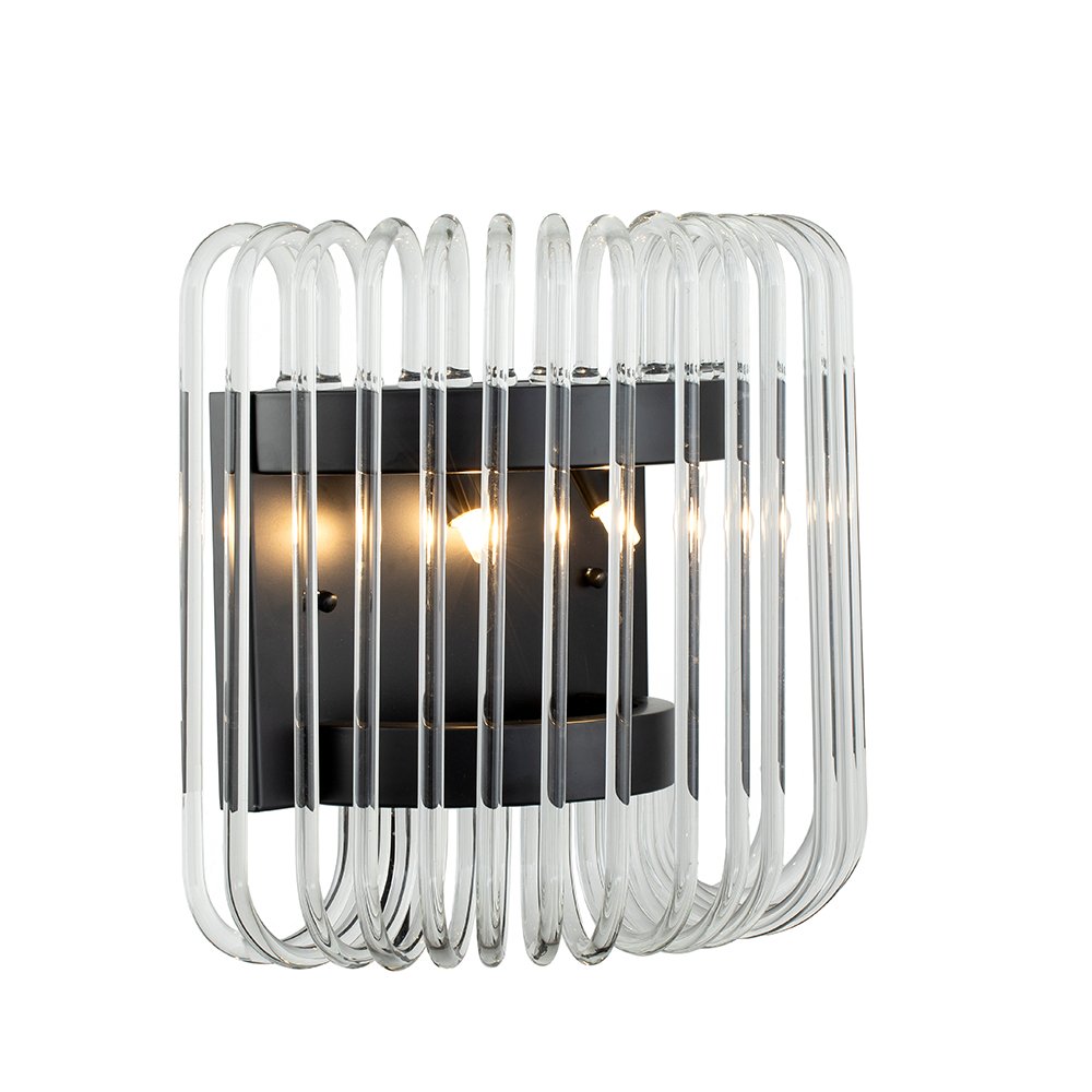 KR1238W-2 black Настенное бра Delight Collection Sutton House KR1238W-2 black