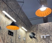 Светильник подвесной Italline 14blo IT03-1430 black/orange