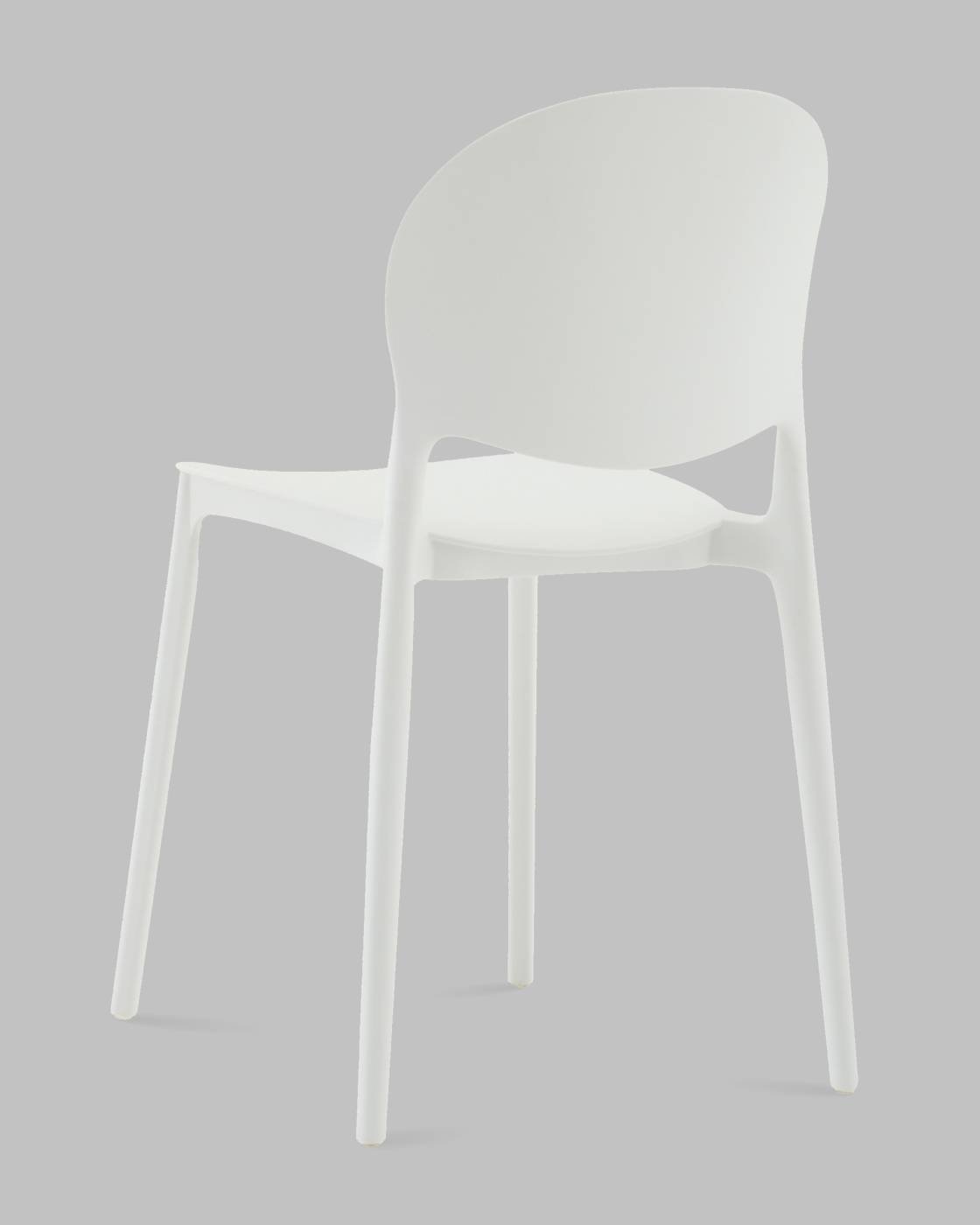 8058 white 90059 Стул пластиковый Stool Group Briny 8058 white 90059