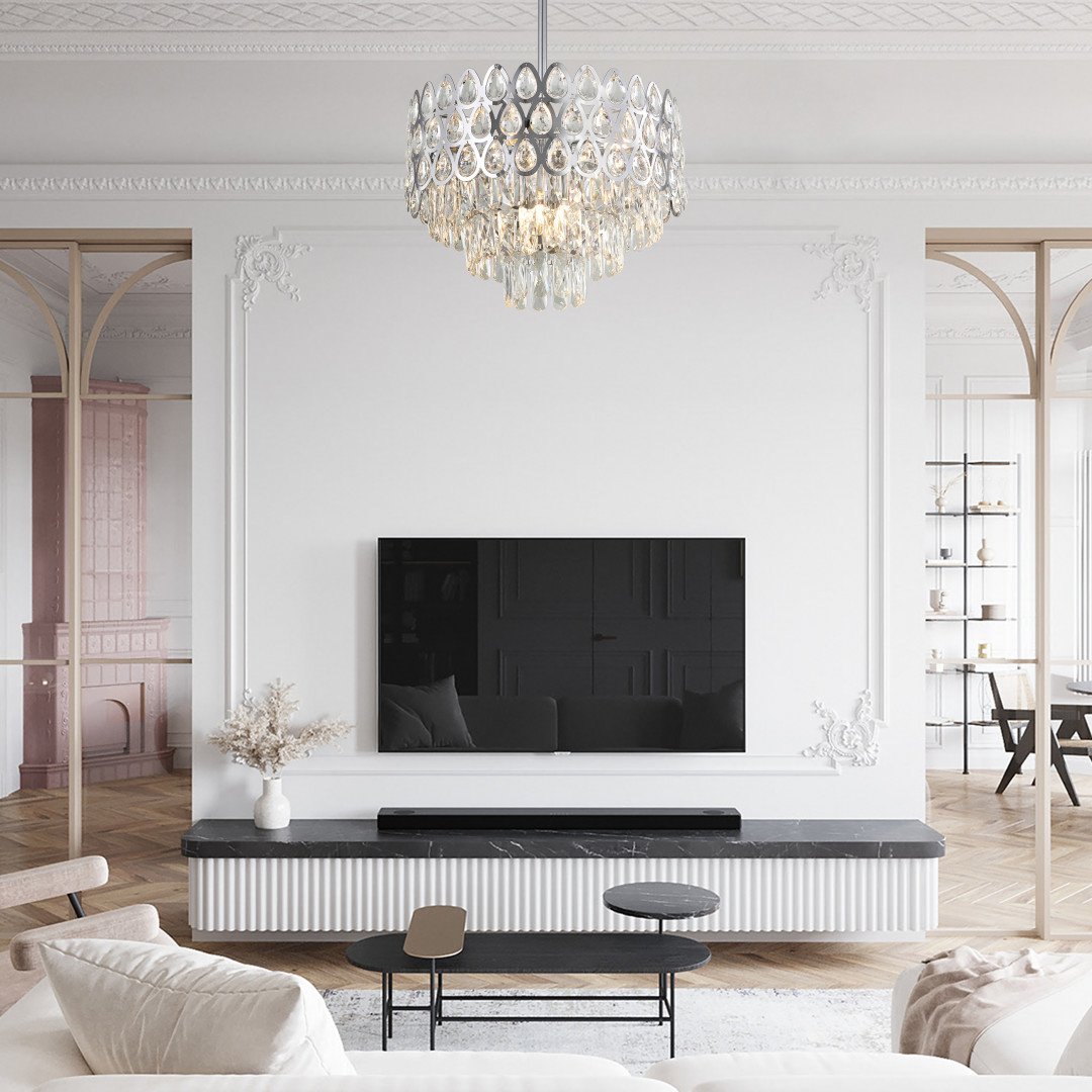 372019/7/300/460 CR Люстра на штанге Arte Milano Sorrento-2019 372019/7/300/460 CR