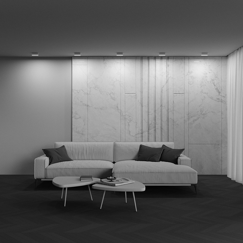 C068CL-12W3-6K-W Светильник потолочный Maytoni Basis C068CL-12W3-6K-W