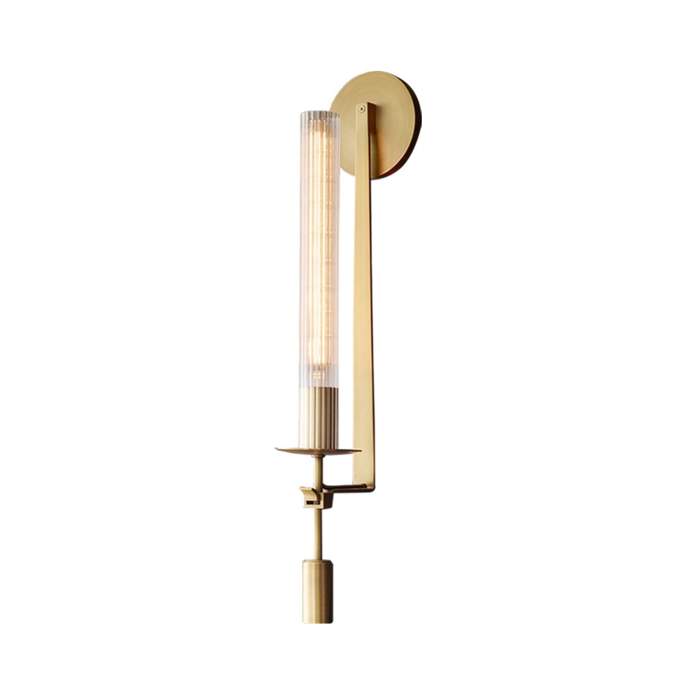 MT8615-1W antique brass Настенное бра Delight Collection Wall lamp MT8615-1W antique brass