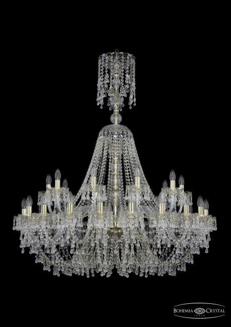 Подвесная хрустальная люстра 1410 Bohemia 1410/20+10/400/XL-130 G V0300
