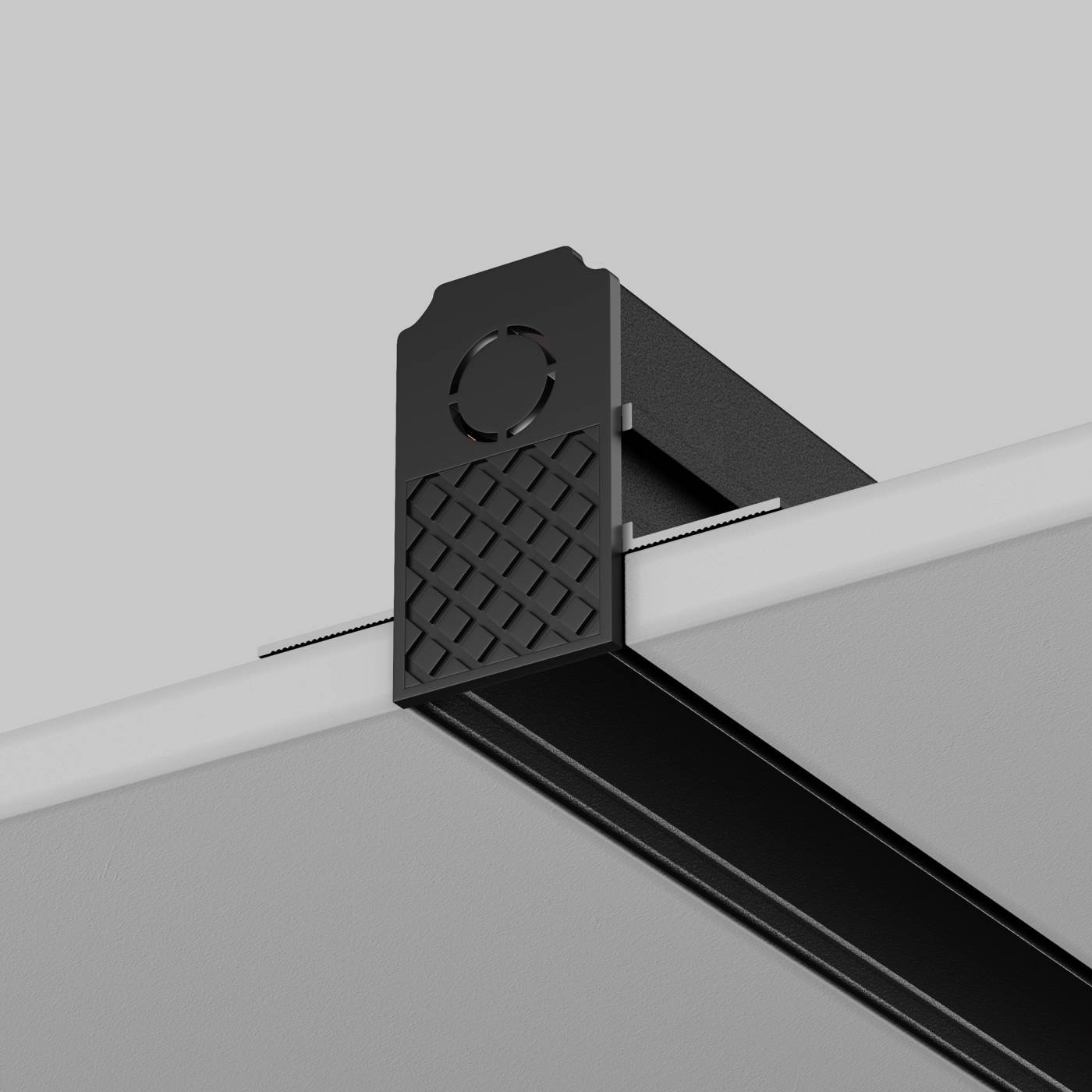 TRA034EC-42B Заглушка торцевая 2шт Exility встраиваемый Maytoni Accessories for tracks Exility TRA034EC-42B