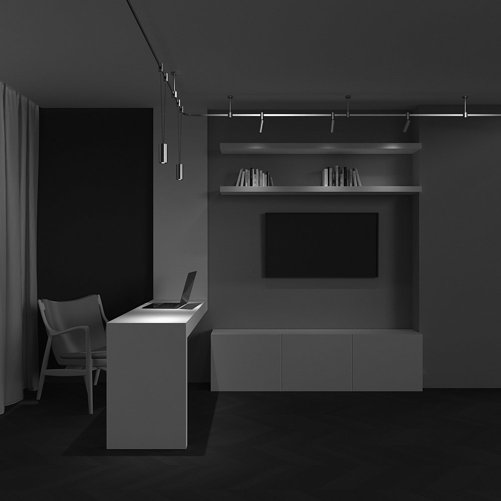 TR157-1-12W4K-PT Трековый подвесой светильник Maytoni Focus Led TR157-1-12W4K-PT