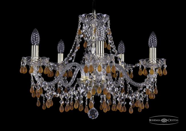 1410/5/195 G V1003 Подвесная хрустальная люстра 1410 Bohemia 1410/5/195 G V1003