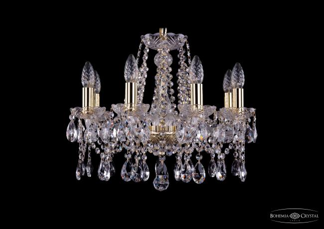 1413/8/165 G Подвесная хрустальная люстра 1413 Bohemia 1413/8/165 G
