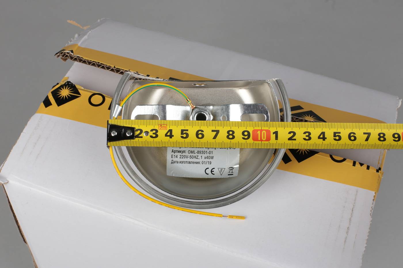 OML-89301-01 Настенное бра Omnilux Scalea OML-89301-01