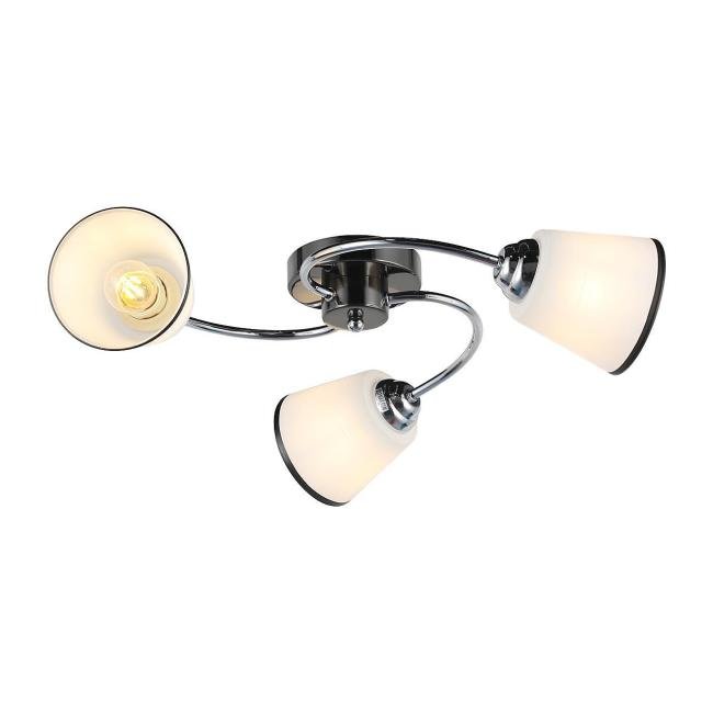 MD.0086-3-S-CR+PBK Потолочная люстра IMEX MD.0086-3-S-CR+PBK