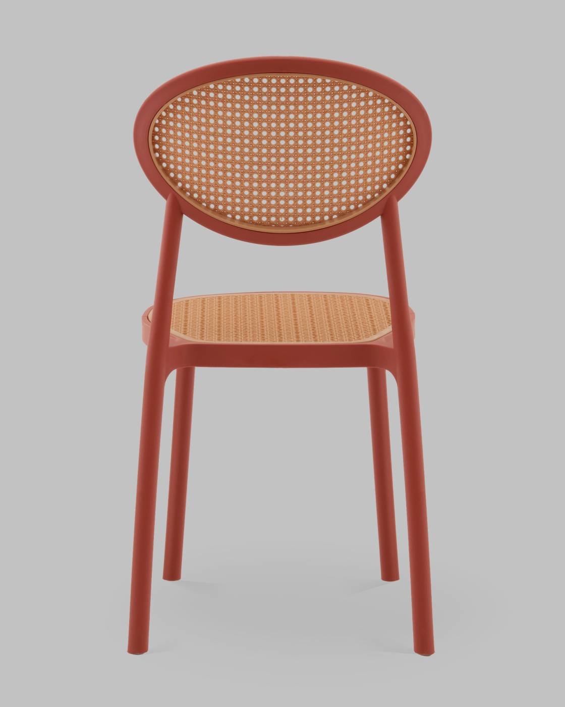 Стул пластиковый Stool Group Junie PP-245 red 36877