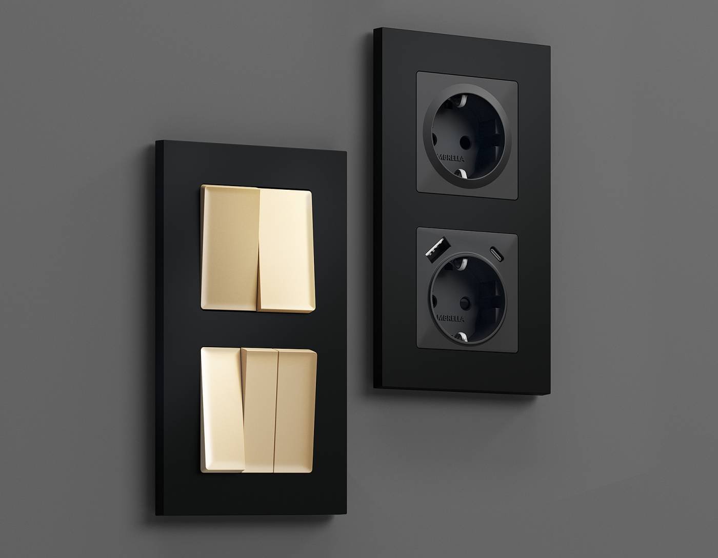 AF250701 Рамка Ambrella Volt Qubi AF250701