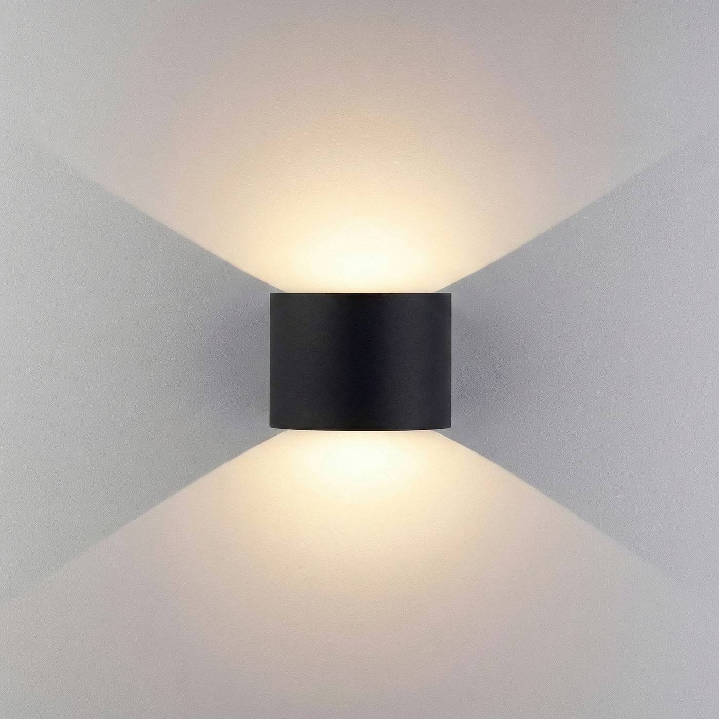 Уличный настенный светильник Elektrostandard Blade 1518 TECHNO LED BLADE 3000K черный