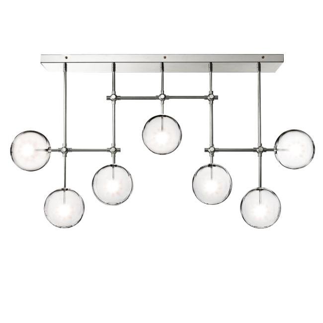 Потолочная люстра Delight Collection Globe Mobile KG0835P-7A chrome