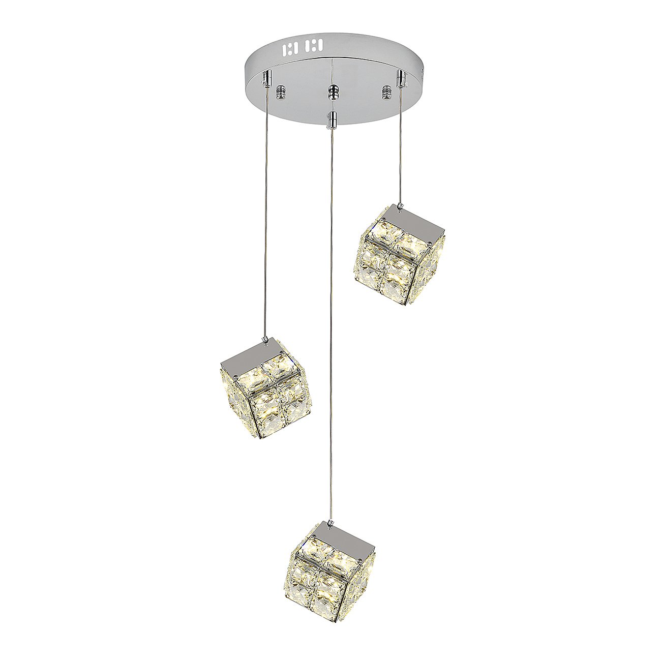 Светильник подвесной Indigo Radioso V000136L 12048/3P Chrome