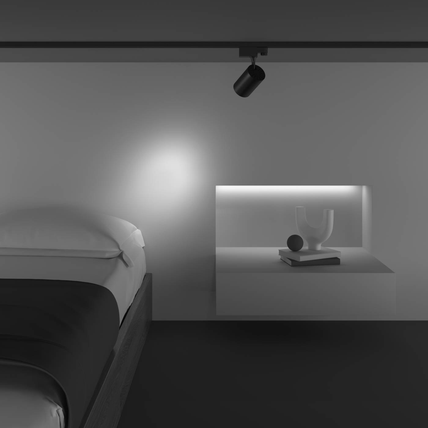 Трековый светильник Maytoni Vuoro Trinity TR029-3-10W4K-S-B