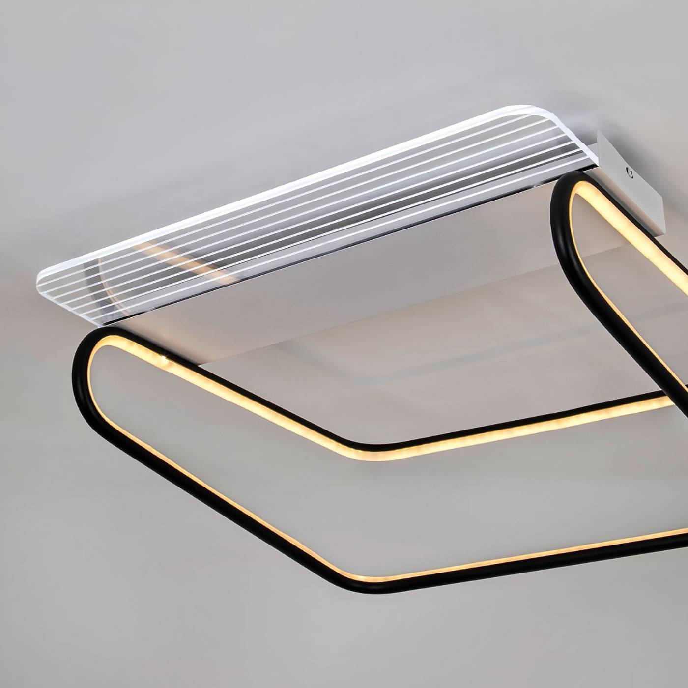 L1046-500 BK Потолочная люстра L LED4U L1046-500 BK