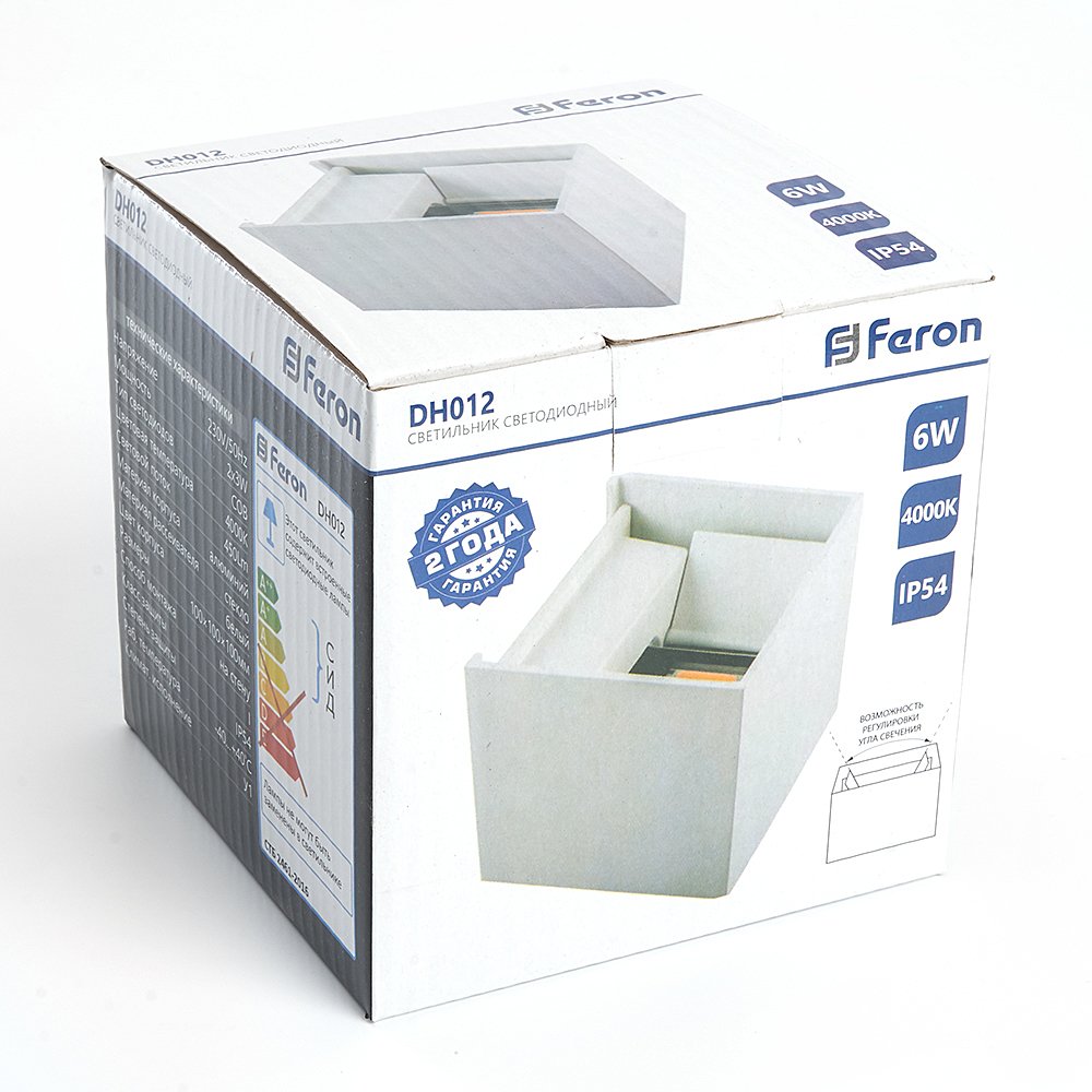 Уличный LED настенный светильник Feron 11871