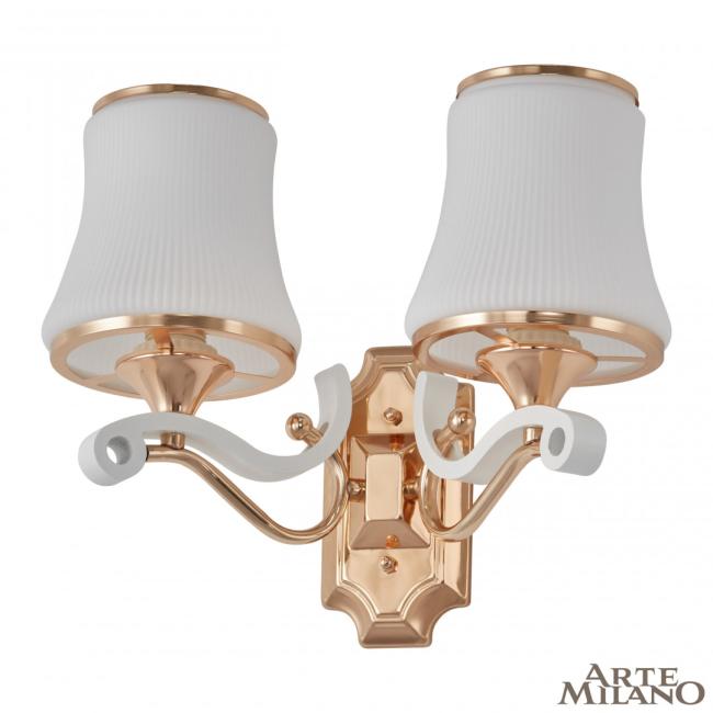 303987/2W Wh/Gd Настенное бра Arte Milano Florentia-3987 303987/2W Wh/Gd