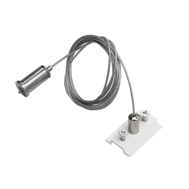 509170W Комплект для подвесного монтажа накладных треков UNO (2 подвеса) Lightstar Uno 509170W