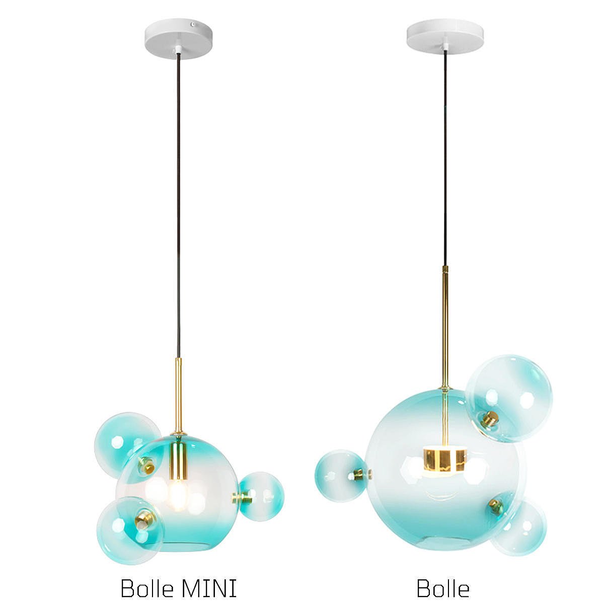 2027-P4 Blue mini Светильник подвесной Loft It Bolle 2027-P4 Blue mini