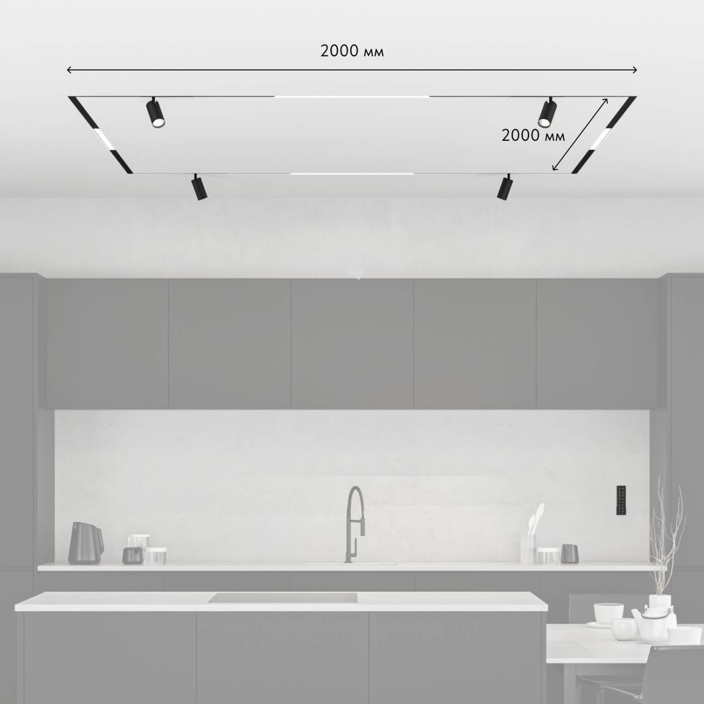 Трековая система Smart ZigBee SET Denkirs SET SMART ZigBee 02