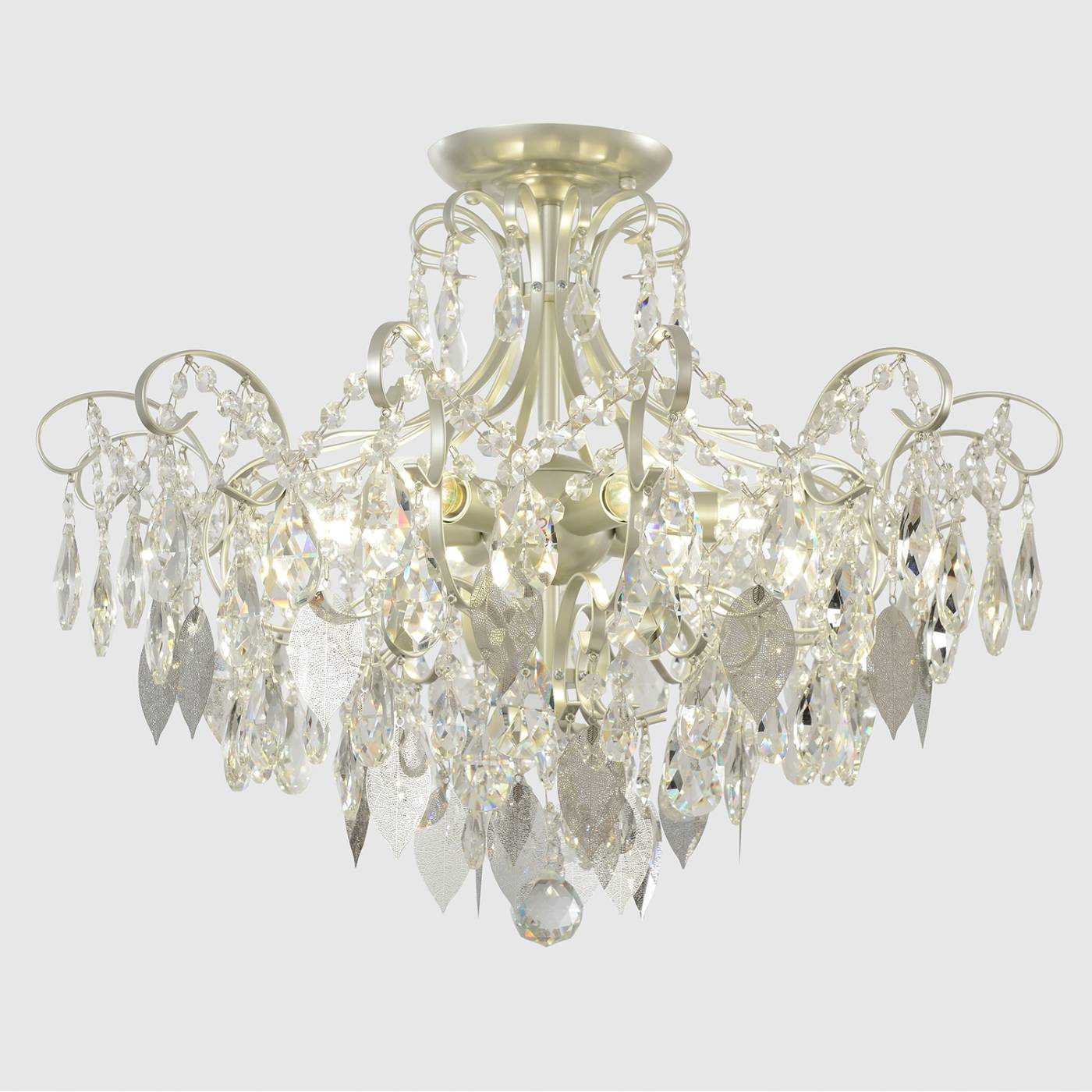 ESMIRALDA PL6 SILVER Потолочная люстра Crystal Lux Esmiralda ESMIRALDA PL6 SILVER