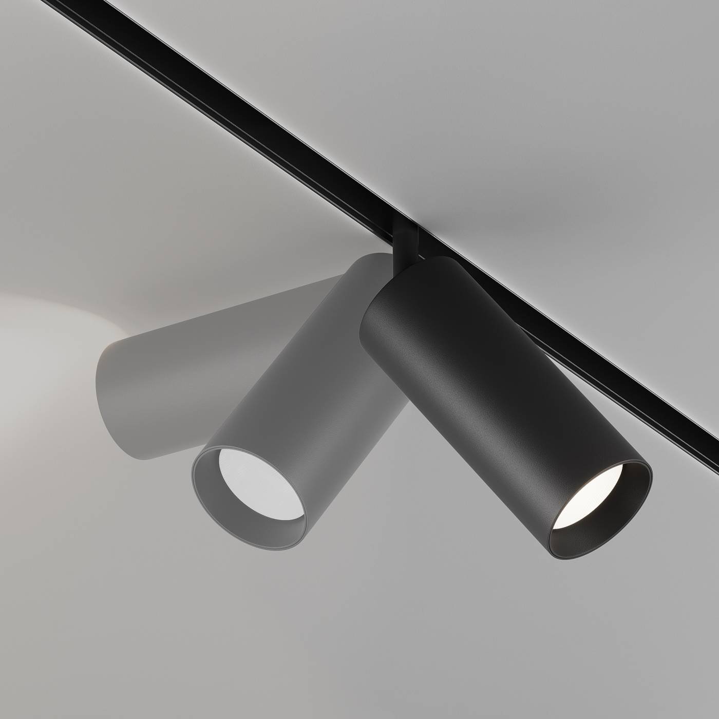 Трековый светильник Maytoni Focus LED TR032-4-20WTW-M-DSZ-B