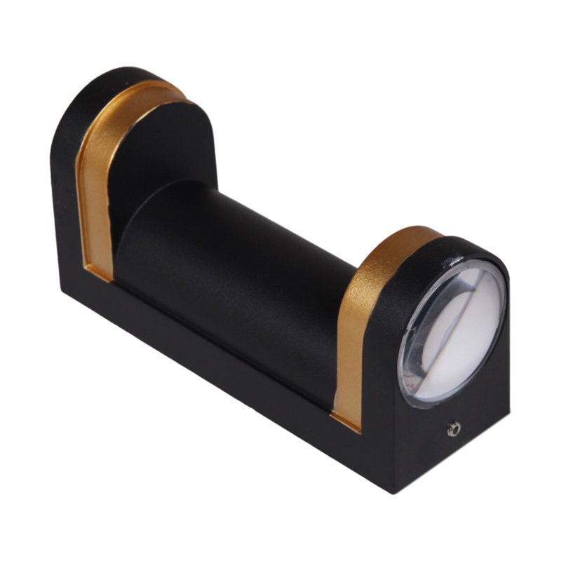 Настенный светильник Reluce 86814-9.2-002TL COB2*3W BK+GD