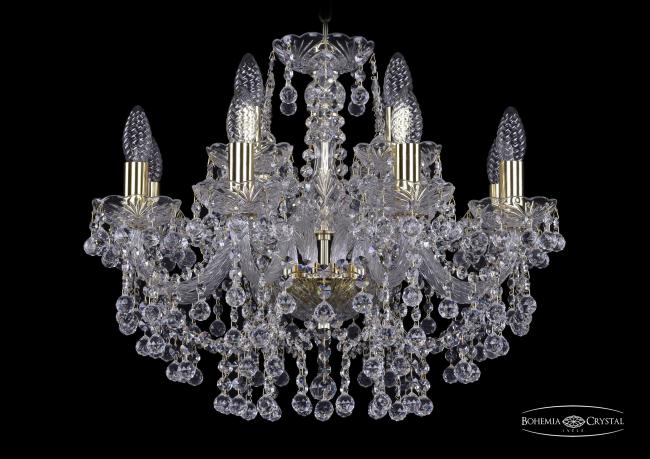 Подвесная хрустальная люстра 1409 Bohemia 1409/8+4/195 G