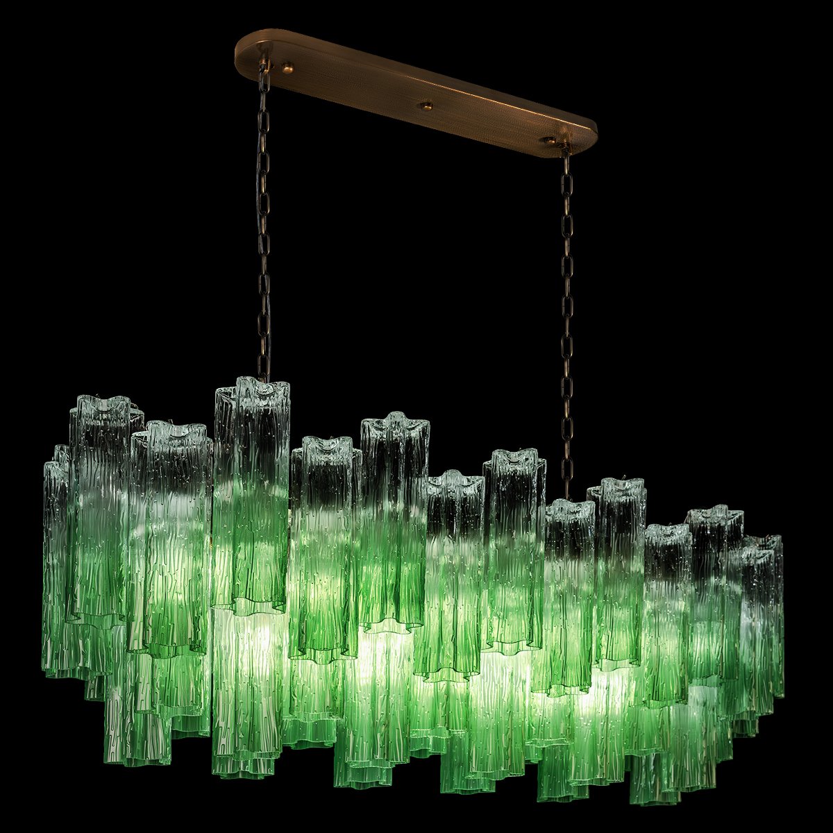 10580/1000R Clear green 10580/1000R Clear green Подвесной светильник LOFT IT Murano