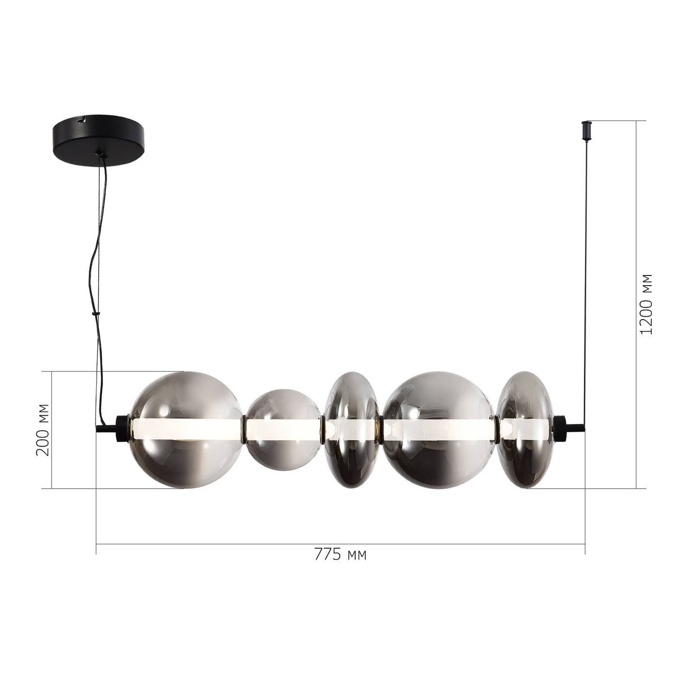 Светильник подвесной ST Luce Perlina SL6119.413.40